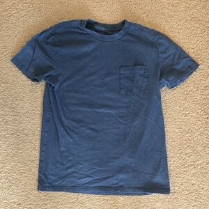 GAP Blue Short Sleeve Tee Classic Cotton Comfort